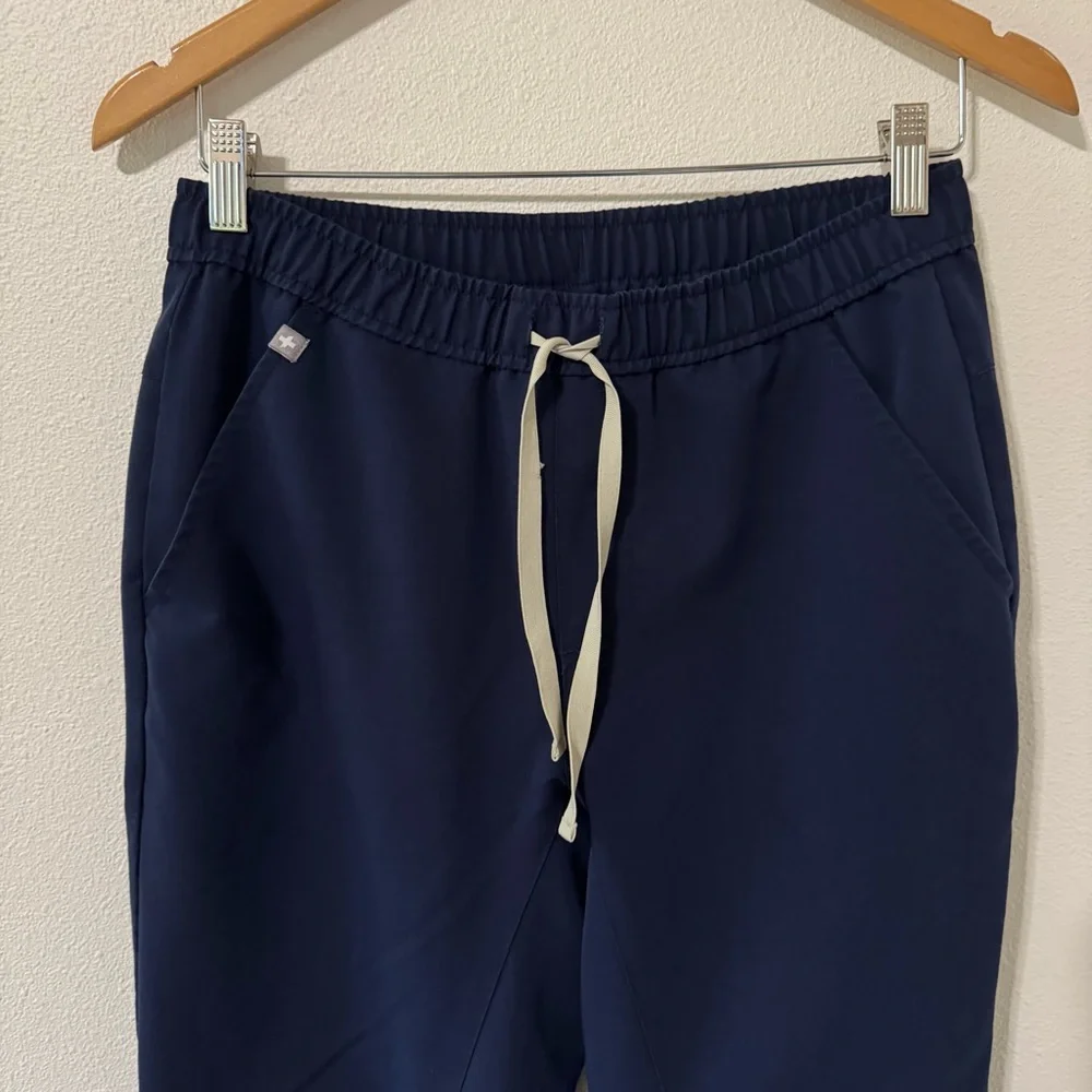 Figs Tansen Jogger Scrub Pants Slim 5-Pocket Navy-Small